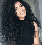 Silky Straight  Brazilian Virgin  Human Hair  Lace Front Wig